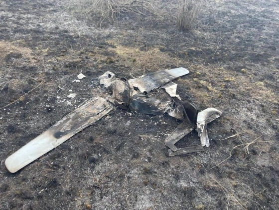 Пограничники сбили вражеский беспилотник в Донецкой области