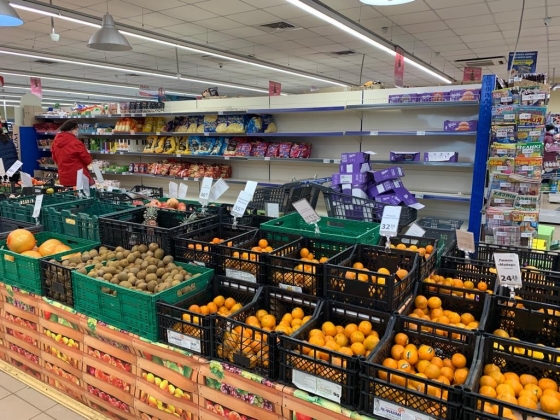 Щодо ситуації з продуктами у Донецькій області