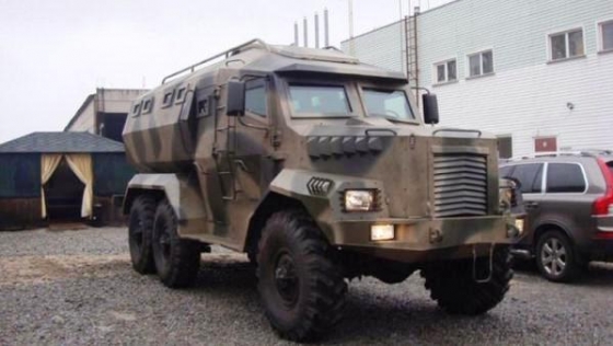 К испытаниям готовится новый украинский броневик &quot;Годзилла&quot; (фото) 