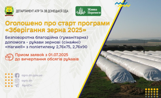 З 1 липня можна подати заявку на програму «Зберігання зерна 2025»