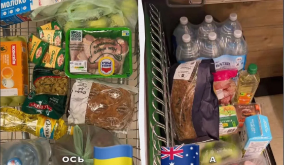 Блогер порівняв ціни на продукти в Україні та Австралії: де дешевше