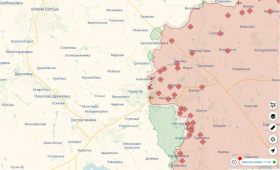 Бої навколо Краматорська: ситуація в Часовому Ярі — критично важка