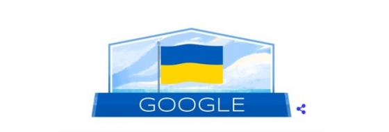 Google выпустил дудл ко Дню Независимости Украины  