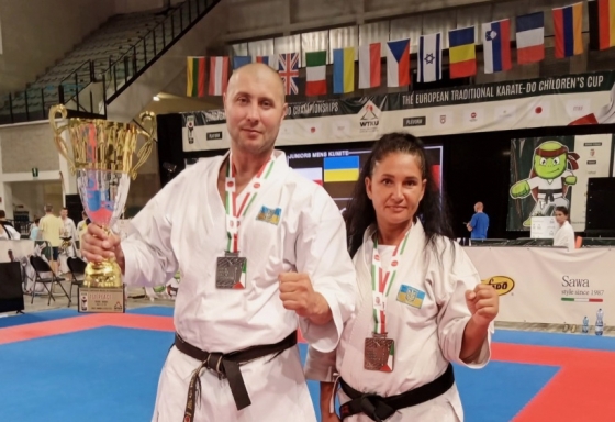 Спортсмени з Костянтинівки – призери чемпіонату Європи з традиційного карате в Італії