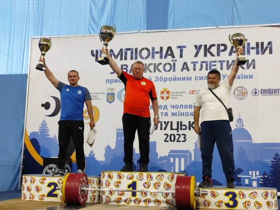 Важкоатлети Донеччини виграли командний залік чемпіонату України серед чоловіків