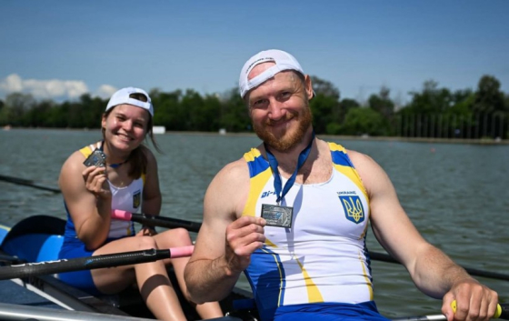 Пара веслувальники Донеччини – срібні призери чемпіонату Європи в Болгарії