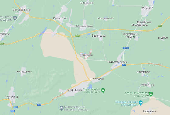 В окупованому Криму повідомляють про вибухи біля полігону і аеродрому