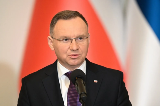 Дуда розкритикував ставлення союзників і України до Польщі. Згадав про аеропорт Жешув