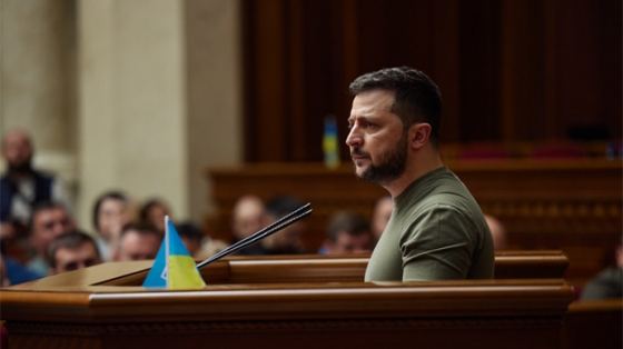 Зеленский предложил Раде продлить военное положение