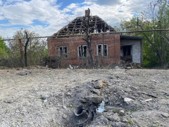 Внаслідок обстрілу Костянтинівки поранена людина
