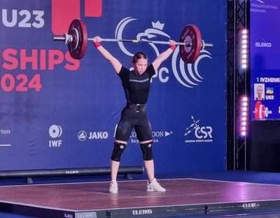 Спортсменка з Краматорського району тріумфувала на континентальній першості з важкої атлетики