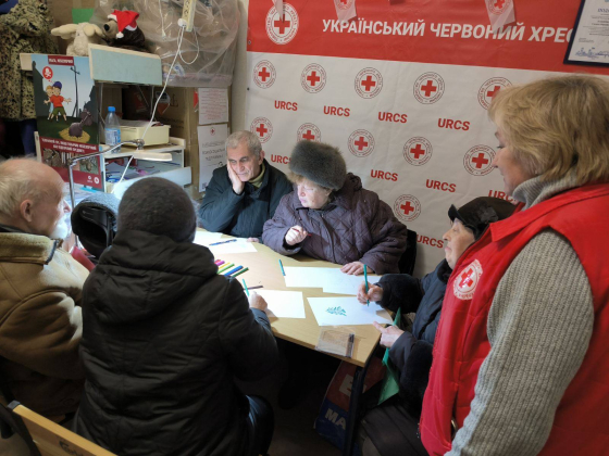 Організація Червоного Хреста у Краматорську запрошує на заняття з психосоціальної підтримки