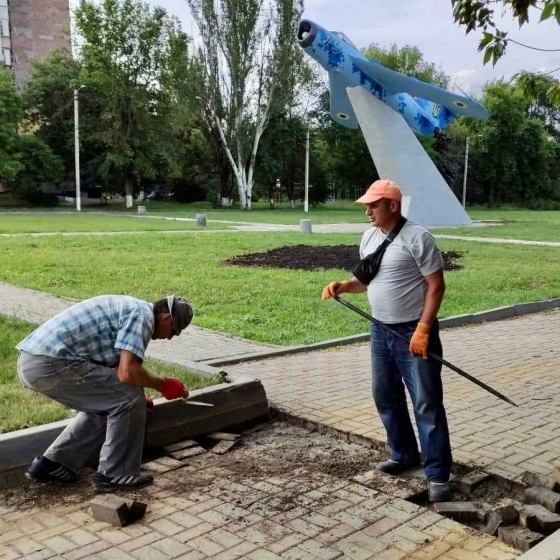 У Краматорську продовжується благоустрій