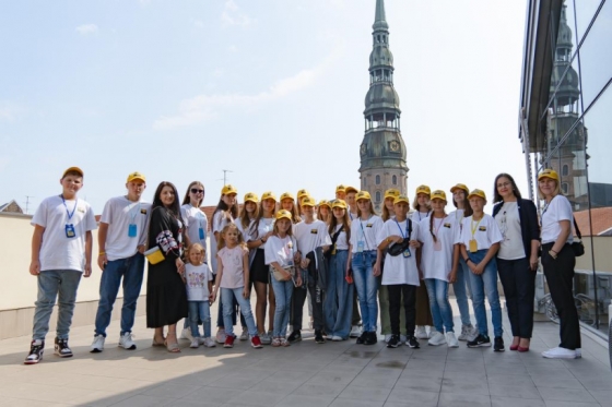 Діти з Краматорського району побували у Латвії - допомогла Лайма Вайкуле