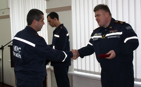 Начальник краматорских спасателей получил высшую награду МЧС