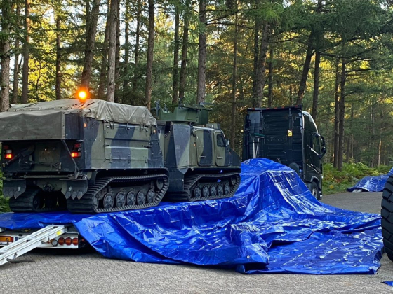 Нідерланди передають Україні 28 гусеничних всюдиходів Viking Bandvagn S10