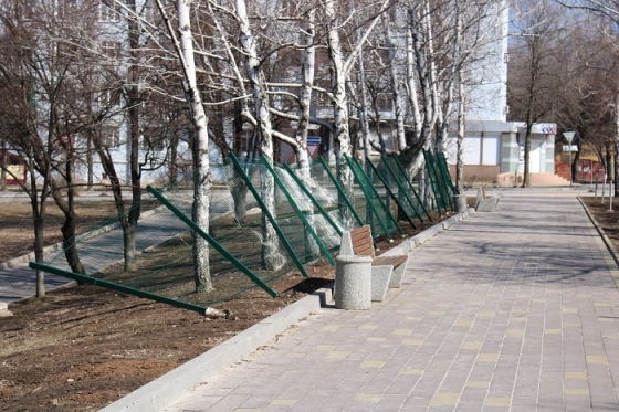 В центре Краматорска снова проявили себя граждане с альтернативным представлением о нормах социального поведения