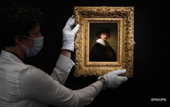 Автопортрет Рембрандта установил рекорд на аукционе Sotheby&#039;s