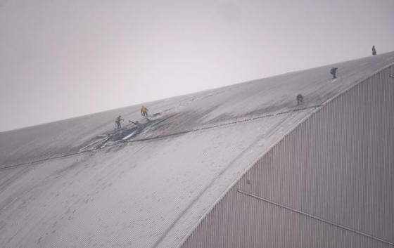 На саркофазі ЧАЕС виявили ще три осередки тління, їх ліквідують верхолази