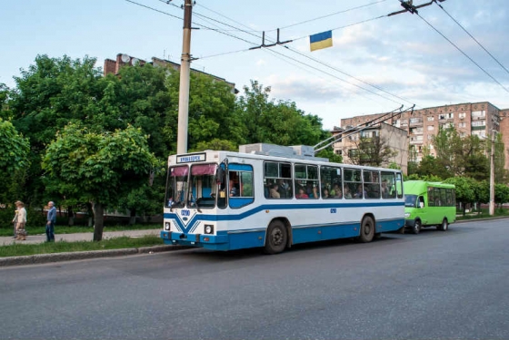 График запуска после капремонта 5 троллейбусов в Краматорске 