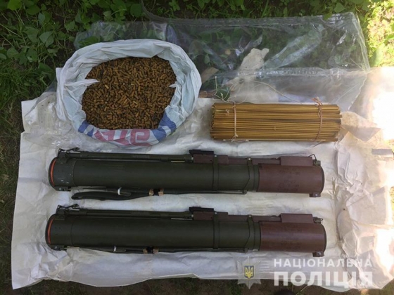 Житель Краматорска превратил дачу в склад нелегального оружия 