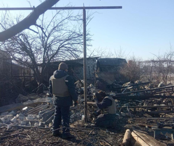 Газовики відновлюють газопостачання після обстрілів у Лимані