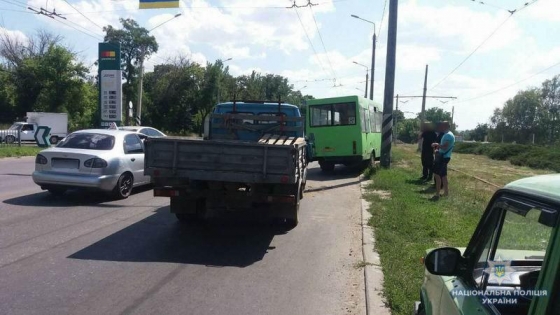 У Краматорську в ДТП постраждали пасажири маршрутного таксі