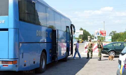 В Краматорске с местными полицейскими поделился опытом агент-взрывотехник из ФБР