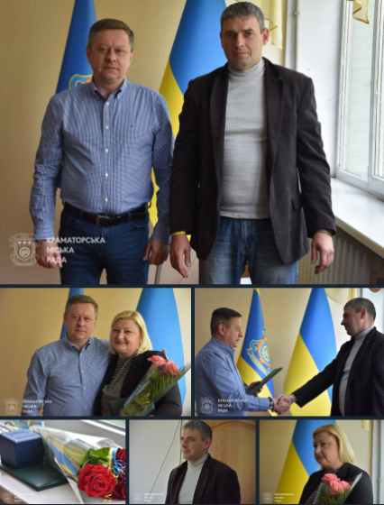 Краматорськ вшановує героїв: Олександр Гончаренко зустрівся з краматорцями — Героєм України та матір’ю загиблого Захисника