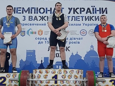 Краматорський спортсмен став чемпіоном України з важкої атлетики