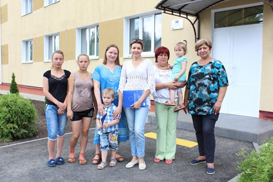 В Краматорске при поддержке ЕС переселенцы получили жилье и новые профессии