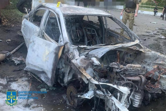 У Дніпрі підірвали автомобіль прокурора