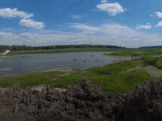 Мешканці Краматорського району ініціювали збір підписів за відновлення Оскільского водосховища