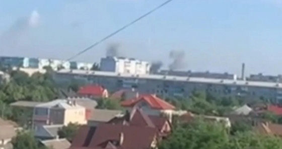Сили оборони вдарили по штабу та складу ПММ рашистів у Бердянську, - СтратКом ЗСУ