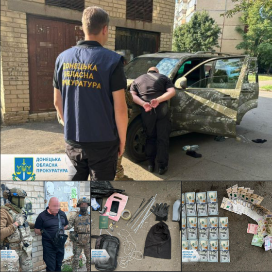 На Донеччині взято під варту чоловіка, який намагався заволодіти 500 000 доларів США 