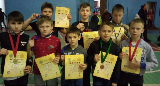 Юные краматорчане заняли 8 призовых мест в турнире по греко-римской борьбе 