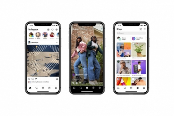 Instagram изменил дизайн главного экрана