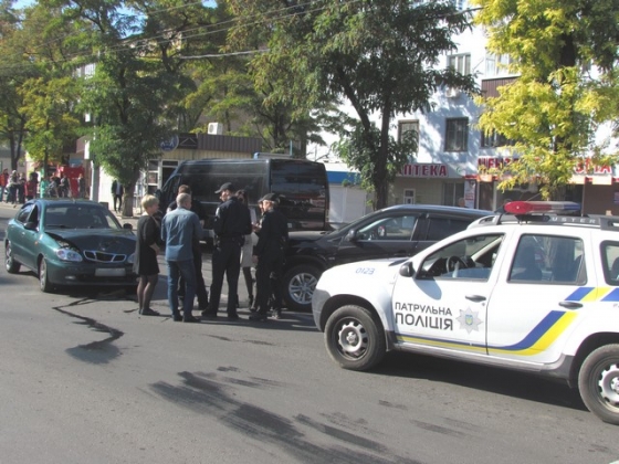 В Краматорске произошло ДТП возле ЦУМа