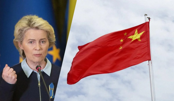 Фон дер Ляєн пригрозила Китаю за допомогу Росії у війні проти України