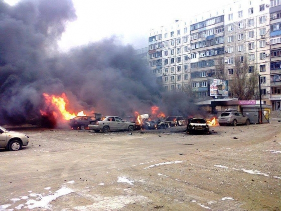 обстрел Мариуполя