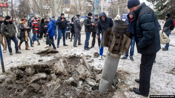 Десяті роковини російського обстрілу Краматорська 10 лютого 2015 року