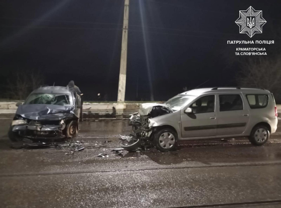 Учора патрульні отримали виклик про дорожню пригоду без травмованих у Краматорську на вулиці Магістральній