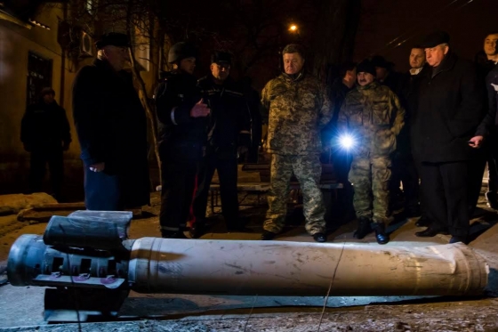 Президент відвідав Краматорськ, є докази застосування касетних боєприпасів російського виробництва (фото, відео)
