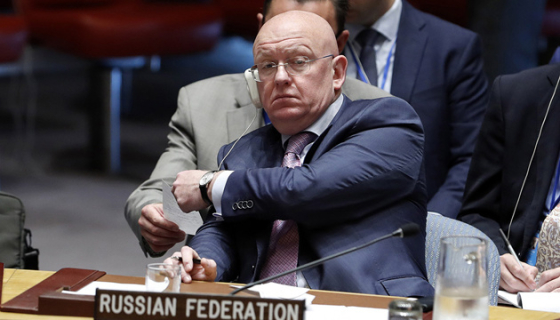 Російський постпред при ООН заперечує можливість припинення вогню в Україні за нинішніх обставин