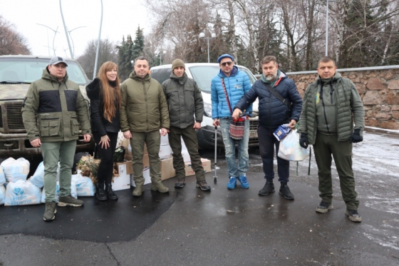 Українські благодійники передали велику партію гуманітарної допомоги на Донеччину