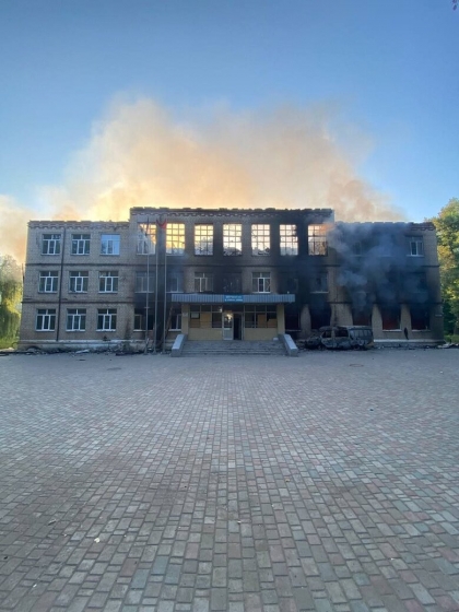 Россияне обстреляли из РСЗО &quot;Град&quot; школу в Авдеевке, - глава ОВА Кириленко