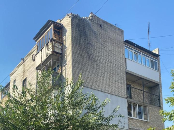 Внаслідок обстрілу Костянтинівки 1 людина загинула і 1 зазнала поранень