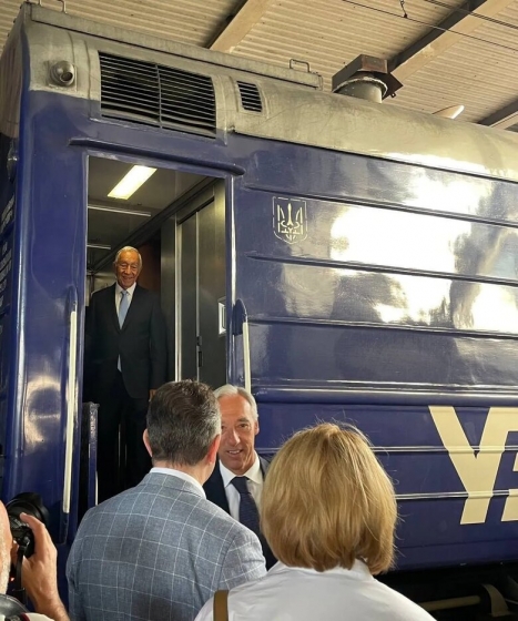 Президент Португалії вперше прибув до України