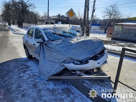В Краматорске 17-летний юноша угнал и разбил чужой автомобиль