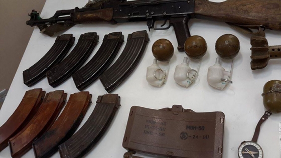 В штабе АТО показали захваченное у боевиков оружие российского производства
